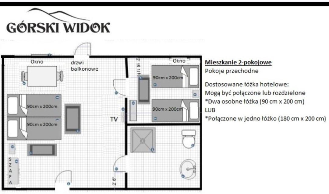 Gorski Widok Karpacz Apartamenty I Pokoje- Salon Kominkowy Room photo